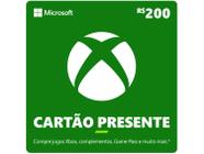 Cartão Presente Digital Xbox R$ 200,00