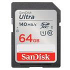 Cartão SDXC 64Gb SanDisk Ultra 140mb/s UHS-I U1 Classe 10
