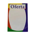 Cartaz Oferta Colorido Pequeno A4 21x30cm Papel Duplex Mod.38 100 Und