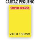 Cartaz para Marcacao Oferta PQ 21X15CM. Amarelo