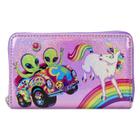 Carteira Loungefly Lisa Frank Color Block em material sintético