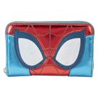 Carteira Loungefly Marvel Metallic Spider-Man com zíper