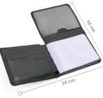 Carteira Masculina Couro Pequena  Slim Executiva de Bolso