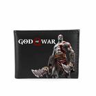 Carteira Masculina God Of War Kratos Porta Cartão CNH Espaço para Dinheiro Personagem