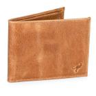 Carteira Masculina Luxo Couro Bovino Com Porta Moedas/cnh