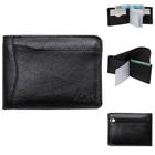 Carteira Masculina Preta Com Compartimento Secreto Artlux