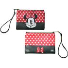 Carteira Nécessaire Minnie Mouse Multiuso 19x14cm Oficial Disney