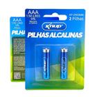 Cartela 2 Pilhas Alcalina AAA 1.5V Palito - SOLUCAO