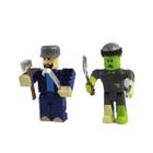 Cartela 4 Boneco Articulado 7Cm Roblox Ataque Zumbi Nº10