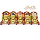 Cartela 5 Lindt Natal Mini Teddy Chocolate Ao Leite 10g X 5