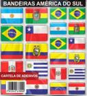 Cartela Bandeiras América Do Sul Motoclub Viagem