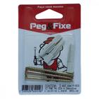 Cartela Bucha Fixacao Drywal 06+Parafuso Phillips Peg&Fixe Kit 6 Pecas Apoc/02