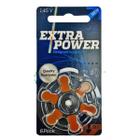 Cartela Com 6 Baterias Auditivas P312 Extra Power