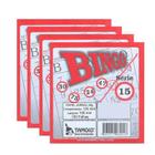 Cartela de Bingo Tamoio Jornal - 15 blocos de 100 folhas