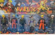 Cartela Naruto Com 6 Personagens