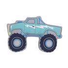 Carter's Teal, azul e cinza Monster Truck em forma de travesseiro para crianças, Teal, azul, cinza, 14x9x3.25 polegadas (pacote de 1)