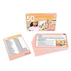 Cartões de atividades Junior Learning 50 Social Scenario Multicolor