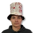 Cartola Halloween Branca com Sangue Média
