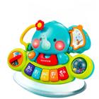 Cartoon Elephant Sound Kids Piano Developmental Toys Musical Lighting Electric Keyboard Instrumentos Musicais para Presentes infantis Instrumento Musical de Brinquedo - HTTN