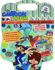 Cartoon zaum 8 livros infantis com atividades + cd rom