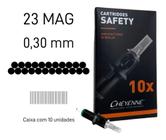 Cartucho Cheyenne, 23 Magnum - Caixa Com 10 Unidades