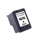 Cartucho de Tinta compatível 667XL Preto 3YM81L 3YM81AL 3YM81AB