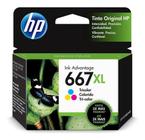 Cartucho De Tinta Hp 667xl 8ml Colorido Advantage Original