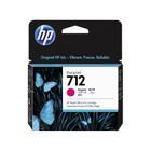 Cartucho de Tinta HP 712 Magenta PLUK 29ML - 3ED68A - HEWLETT-PACKARD