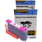 Cartucho de Tinta Masterprint Compatível com 670xl 670 para Impressora 3525 4615 4625 5525 6520 6525 Magenta 14,2ml