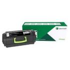 Cartucho de toner com rend de 25 mil págs. para Lexmark MS/MX710, 711, 810,