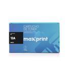 Cartucho de toner Maxprint 12A P Compatível com Hp