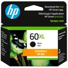 Cartucho HP 60xl preto original 13,5 ml serve 901 675