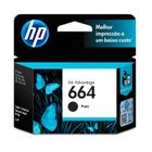 Cartucho HP 664 Original F6V29AB Preto p/ Deskjet 2136, 2676, 3776, 5076, 5276