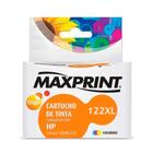 Cartucho Maxprint 6111607 compatível com HP 122XL Colorido - CH564HB
