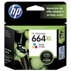 Cartucho Original HP 664XL F6V30AB Ink Advantage Color