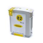 Cartucho Tinta compativel HP 82 C4913A Amarelo Designjet 500 510 800 CC800ps 815MFP 820MFP 69ml - xfull