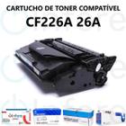 Cartucho Toner Compatível Cf226a 26a CF226A Premium para M402n M426 M426dw