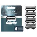 Cartuchos de Barbear Gillette Intimate para Área Pubiana - 4 Recargas