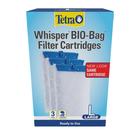 Cartuchos de filtro Tetra Whisper Bio-Bag para aquários, pacote com 3