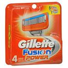 Cartuchos Gillette Fusion Power - Pacote com 6 (4 Unidades Cada)