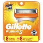 Cartuchos Gillette Fusion5 Power - Pacote com 8 Unidades