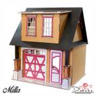 Casa bonecas escala Barbie com garagem Milla Eco DARAMA - INDÚSTRIA FENIX