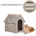 Casa/casinha para cachorro madeira ecológica durável e resistente modelo Desmontável Nº5