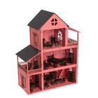 Casa Para Boneca Barbie Desmontada 129x88x42,5 Mdf Madeira