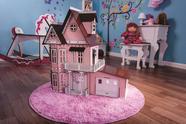 Casa de Bonecas Escala Polly Modelo Anne Princesa Com Garagem - Darama