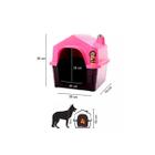 Casa De Cachorro Durapets Durahouse N4 Rosa