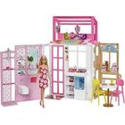 Casa Glam Playset Com Barbie E Pets State - Mattel Hcd48