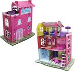 Casa Para Boneca Barbie Desmontada 129x88x42,5 Mdf Madeira