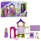 Casa na Torre Princesa Rapunzel Disney - Hlw30 Mattel