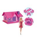 Casa dos Sonhos da Barbie KEN Stacie Casinha de Boneca Mansão com Moveis Acessorios Elevador Piscina 3 Andares 1,15 Altura GNH53 - Mattel - Casinha de Boneca - Magazine Luiza